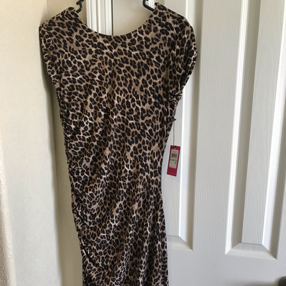 New with tags Vince Camuto Leopard dress